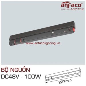 Nguồn led ray nam châm dc48v 100w anfaco