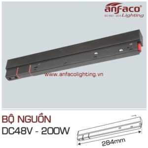 Nguồn led ray nam châm dc48v 200w anfaco