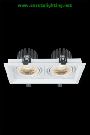 Đèn downlight Euroto LA-194 LED COB 12Wx2