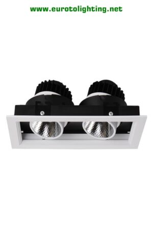 Đèn downlight Euroto LA-275 COB 30Wx2