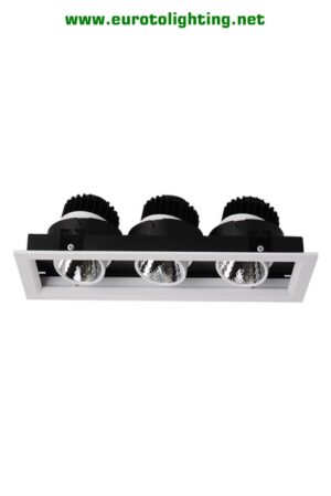 Đèn downlight Euroto LA-276 COB 30Wx3