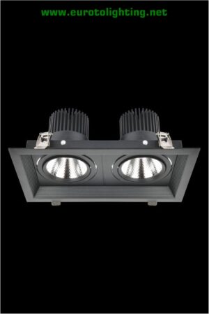 Đèn downlight Euroto LA-458 LED COB 12Wx2