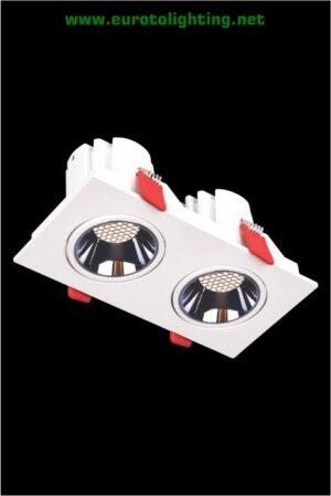 Đèn downlight Euroto LA-556 COB 18Wx2