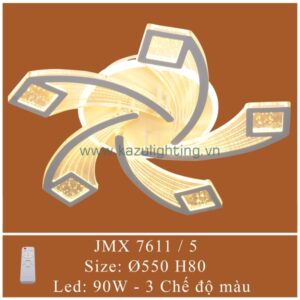 Đèn ốp trần mica JMX 7611/5 Kazu