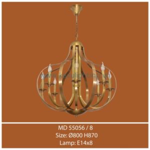 Đèn chùm đồng MD 55056/8 Kazu