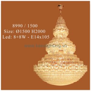 Đèn chùm pha lê 8990/1500 Kazu