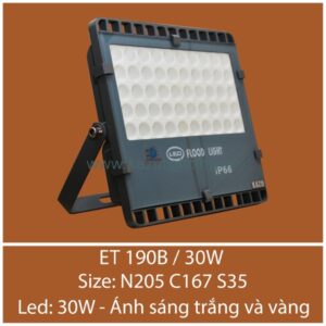 Đèn pha LED ET 190B/30W Kazu