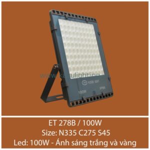 Đèn pha LED ET 278B/100W Kazu