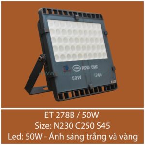 Đèn pha LED ET 278B/50W Kazu