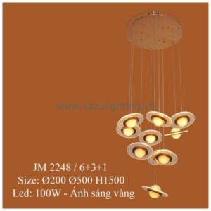 Đèn thả JM 2248/6+3+1 Kazu