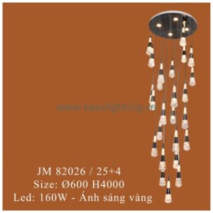 Đèn thả JM 82026/25+4 Kazu