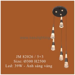 Đèn thả JM 82026/5+3 Kazu