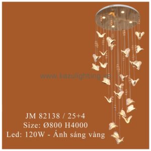 Đèn thả JM 82138/25+4 Kazu