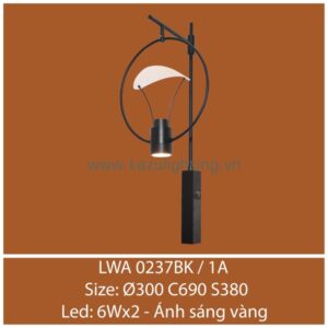 Đèn thả LWA 0237BK/1A Kazu