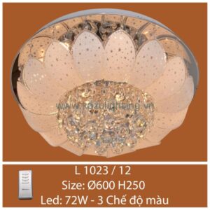 Đèn trần kính L 1023/12 Kazu