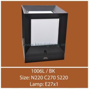 Đèn trụ 1006L/BK Kazu