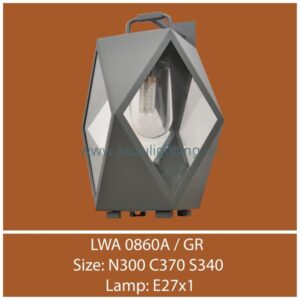 Đèn trụ LWA 0860A/GR Kazu