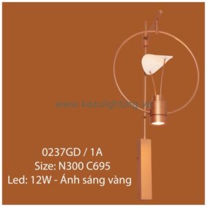 Đèn vách LED 0237GD/1A Kazu