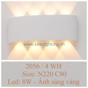 Đèn vách LED 2056/4 WH Kazu