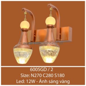 Đèn vách LED 6005GD/2 Kazu