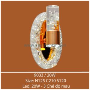 Đèn vách LED 9033/20W Kazu