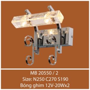 Đèn vách LED MB 20550/2 Kazu