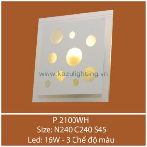 Đèn vách LED P 2100WH Kazu