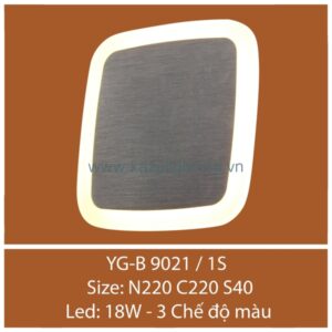 Đèn vách LED YG-B9021/1S Kazu