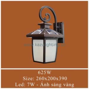 Đèn vách NLMT - năng lượng mặt trời 625W Kazu