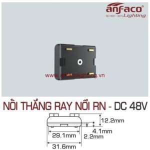 Nối thẳng Anfaco cho ray nam châm nổi siêu mỏng