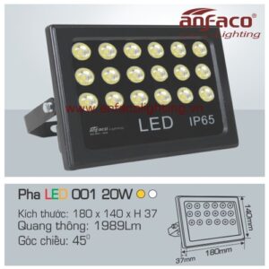 Pha Led Anfaco 001-20W